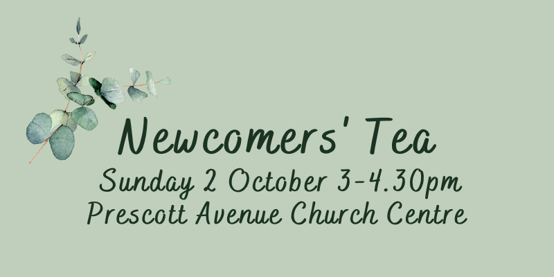 Newcomers tea for web page